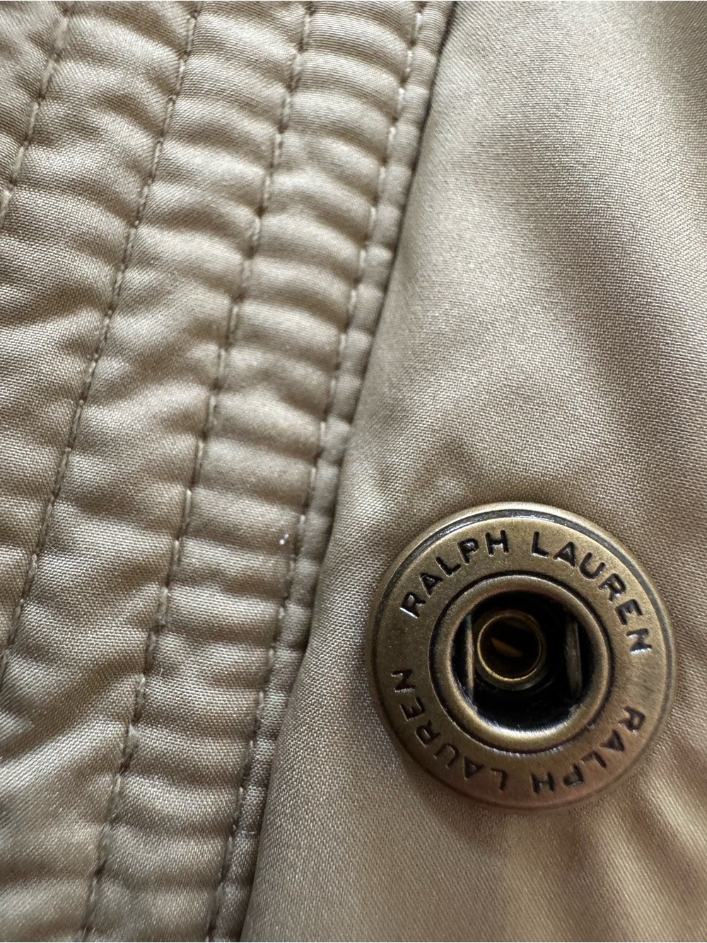 Polo Ralph Lauren Boys Quilted Vest Brown Size M (10-12) Water-Repellent - Picture 9 of 12